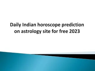 Daily Indian horoscope prediction on astrology site for free 2023 (1)