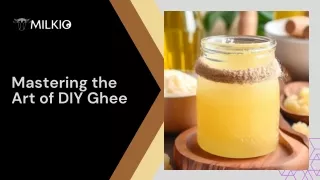 DIY ghee