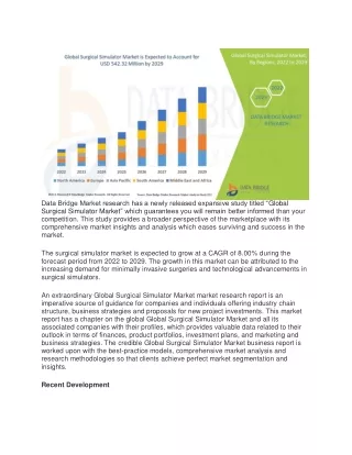 Global Surgical Simulator Market