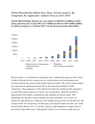 Global Mixed Reality Market