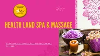 Hot Oil Massage Dubai | Healthlandspa.me