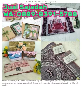 ౦88ᑫ.8Зᑫ1.5ᜪ88 (WA) Harga Sajadah Batik Jogja Sajadah Wardah