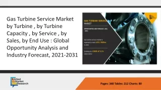 Global Gas Turbine Service Market PPT