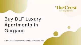 Buy DLF Luxury Apartments in Gurgaon