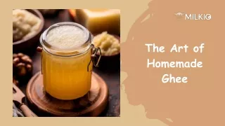 Home made ghee