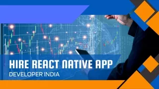Hire React Native App Developer India