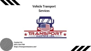 Vehicle Transport Services - Transportmasters