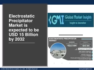 Electrostatic Precipitator Market Top Trends, Future Analysis & Forecast 2023-20