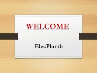 ElecPlumb