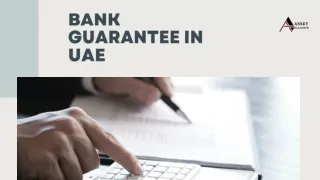 Bank Guarantee in UAE
