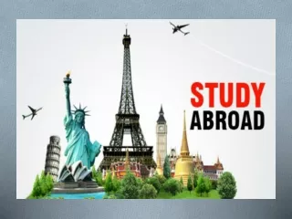 The Role of Study Abroad Consultancy