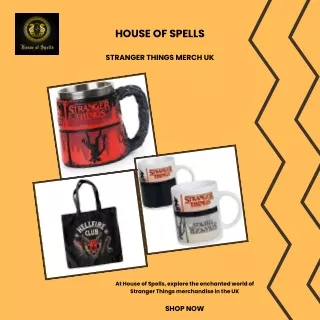 Stranger Things Merch UK - House of Spells