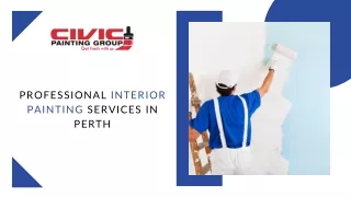 Professional Interior Painting in Perth