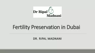 Fertility Preservation in Dubai