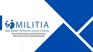 Best Mobile Technician Course In Kerala