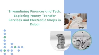 Streamlining Finances and Tech_ Exploring Money Transfer Services and Electronic Shops in Dubai