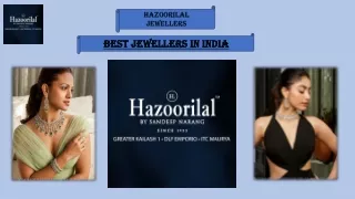 Best Jewellers in India