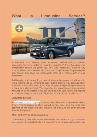 Looking for the best Transport Service in Geylang