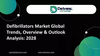 Defibrillators Market Research Analysis