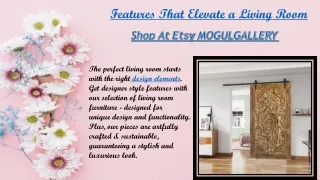 Features That Elevate a Living Room
