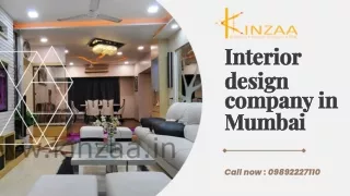 Luxury Living  Interior Design Company in Mumbai - Kinzaa