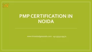 Pmp Training in Noida