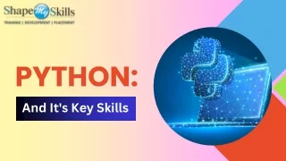 Python And It's Key Skills