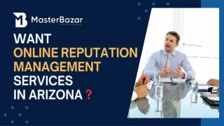 Want Online Reputation Management services in Arizona ?