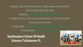 Medical Training School in Tallahassee