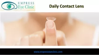 Daily Contact Lens - www.empresseyeclinic.com