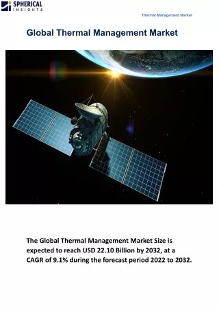 Thermal Management Market