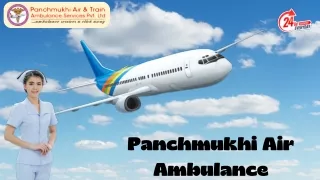 Use Healthcare Facilities by Panchmukhi Air Ambulance Service in Patna and Delhi