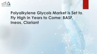 Polyalkylene Glycols Market