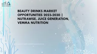 Beauty Drinks Market