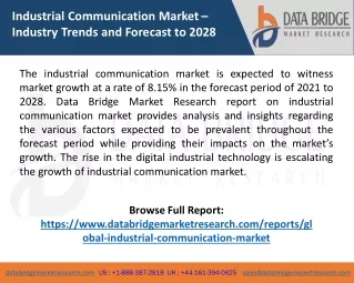 Industrial Communication Market