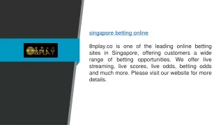 Singapore Betting Online 8nplay.co