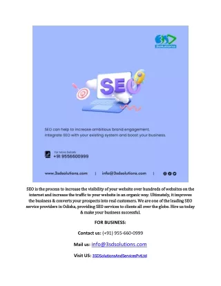 Best SEO providers in Cuttack