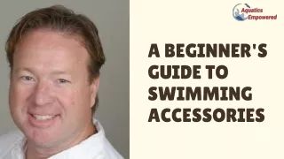 Beginning Swimmer's Accessories