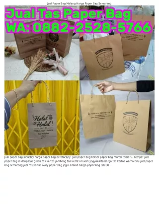 O882·2528·5766 (WA) Paper Bag Ulang Tahun Anak Murah Vendor Paper Bag Murah