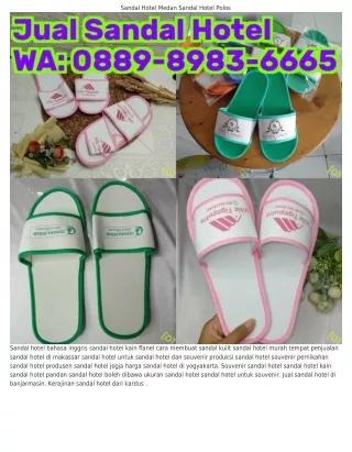 O889~898౩~6665 (WA) Sandal Hotel Banten Sandal Hotel Mendong