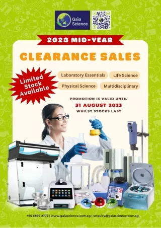 Gaia Science Mid Year Clearance Sales 2023