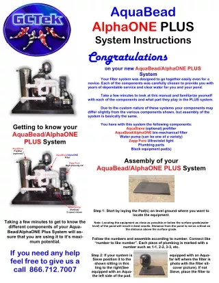 Aqua Bead AlphaONE Manual (1)