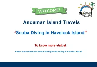 Scuba Diving in Havelock Island