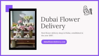 Send Flowers Dubai