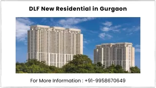 Dlf new residential in Gurgaon Location Map, Dlf new residential on Golf Course