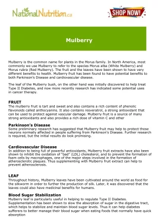 Mulberry