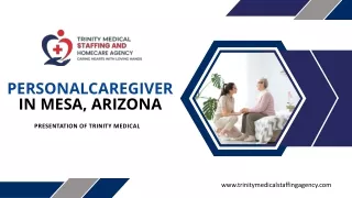 Best Personal Caregiver in Mesa, Arizona
