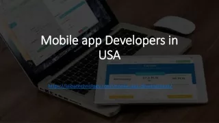 Mobile app Developers in USA