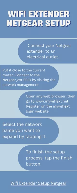 wifi extender netgear setup