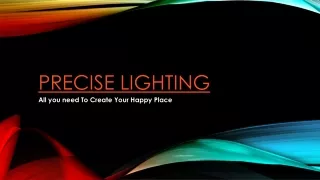 Online Lighting Store Precise Lighting